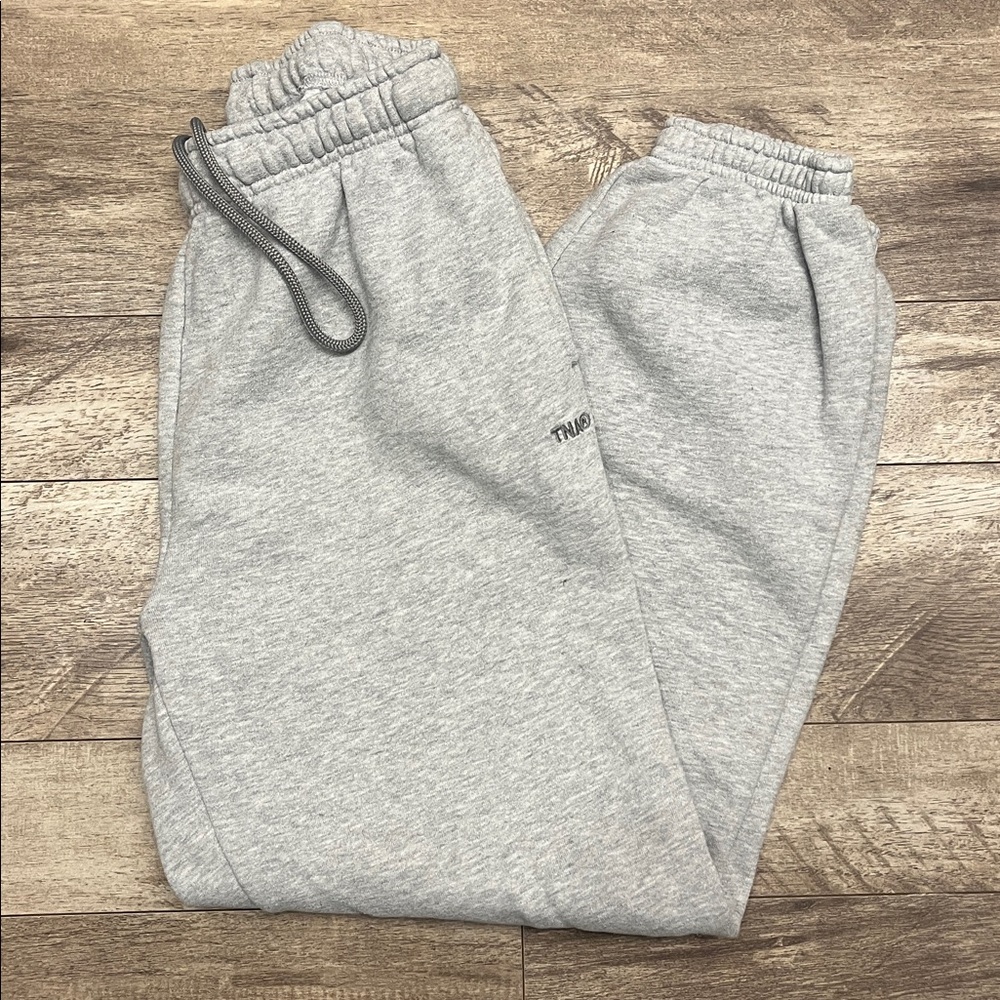 Tna XXS Aritzia Cozy Sweatfleece Mega Fit Jogger in Grey Size 2XS XXS - Picture 7 of 16